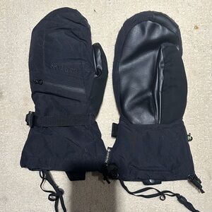 Burton Men's Black Gore-Tex Snow Mittens